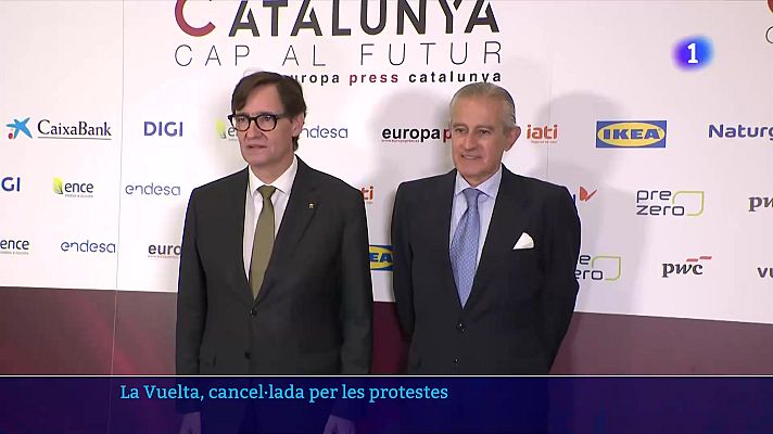 L'Informatiu - Boicot a La Vuelta accentua la tensió política a Catalunya