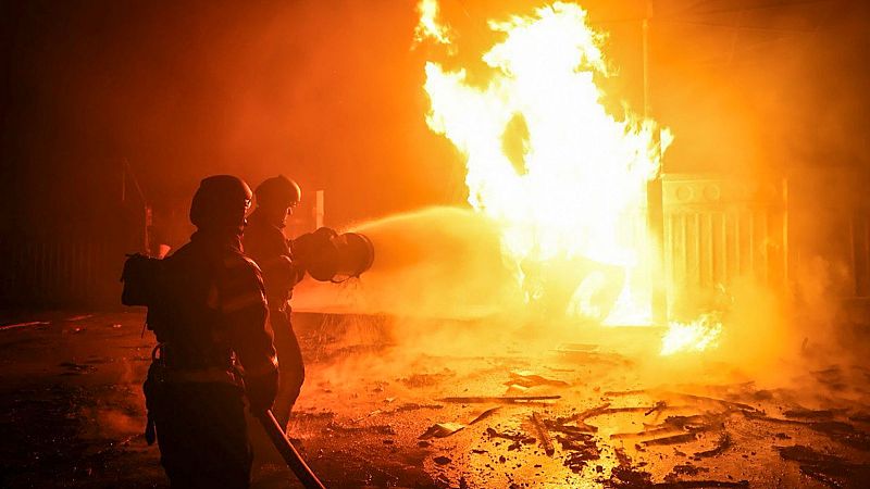 La guerra de drones entre Rusia y Ucrania no cesa | Ver