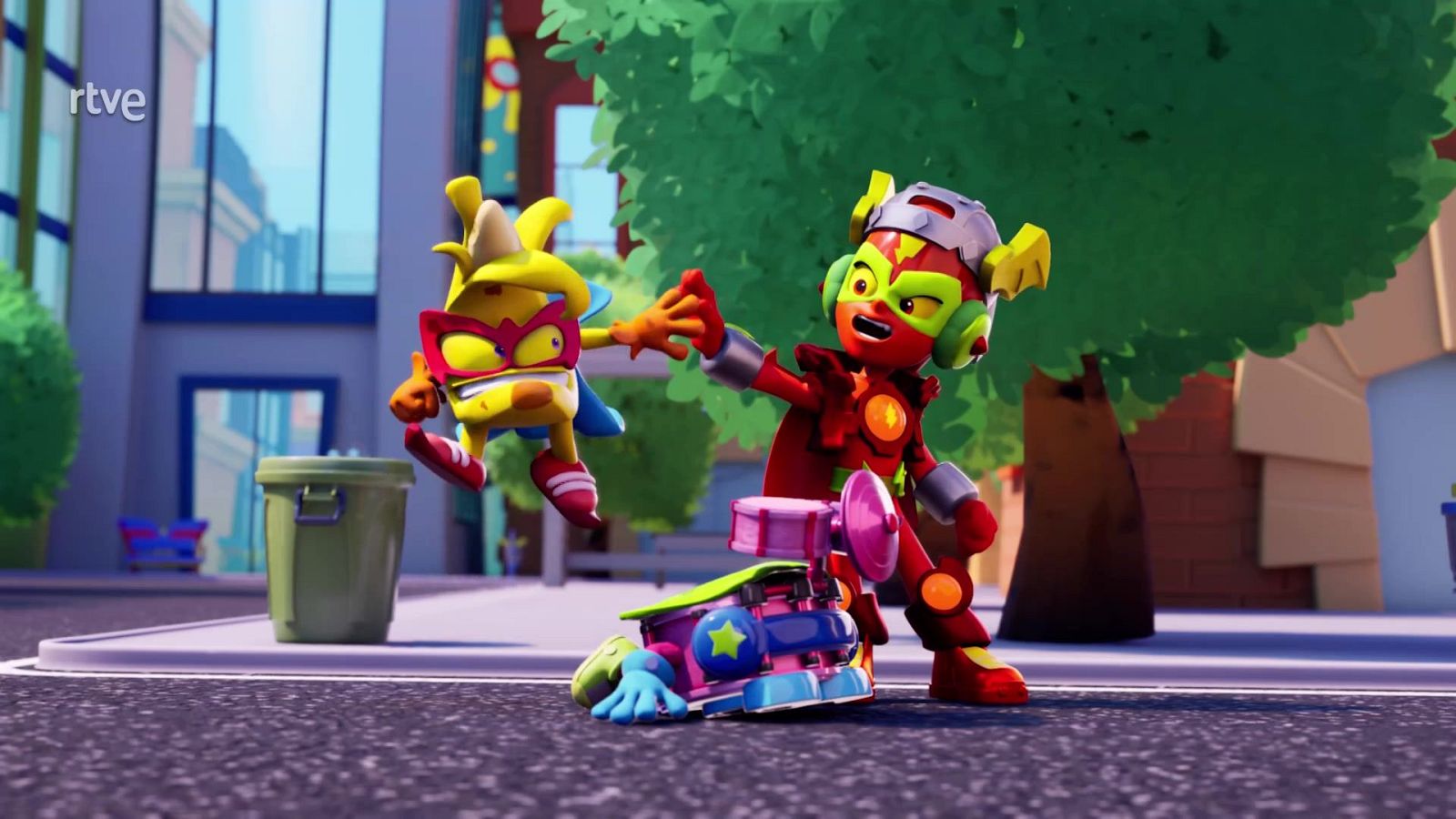 Villanos demoledores - Superthings | Ver