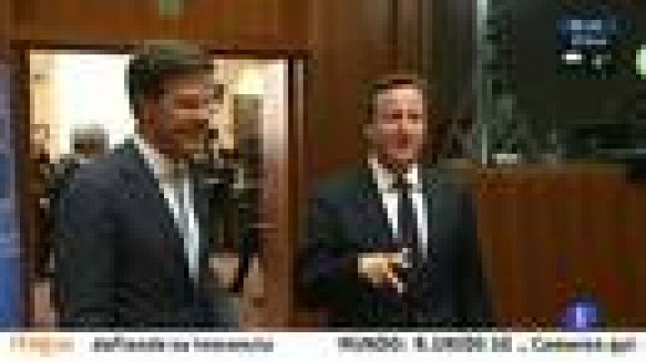 Telediario 1 - Cameron y la cuestión europea