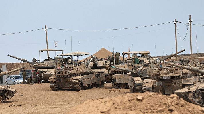 Telediario 1 - El Ejército israelí inicia su ofensiva terrestre para conquistar toda Ciudad de Gaza