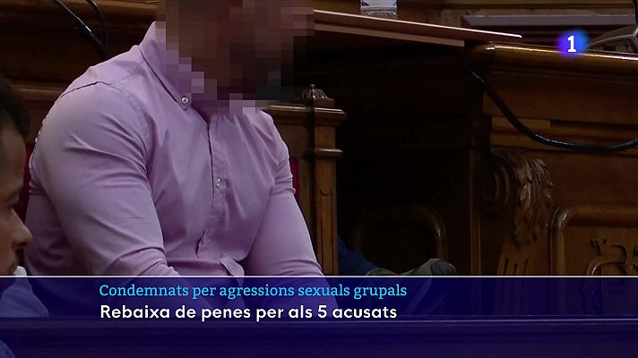 L'Informatiu - Rebaixa de penes pels 5 condemnats per agressions sexuals a Castelldefels