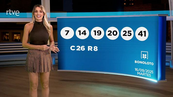 Loterías - Sorteo de la Bonoloto y Euromillones del 16/09/2025
