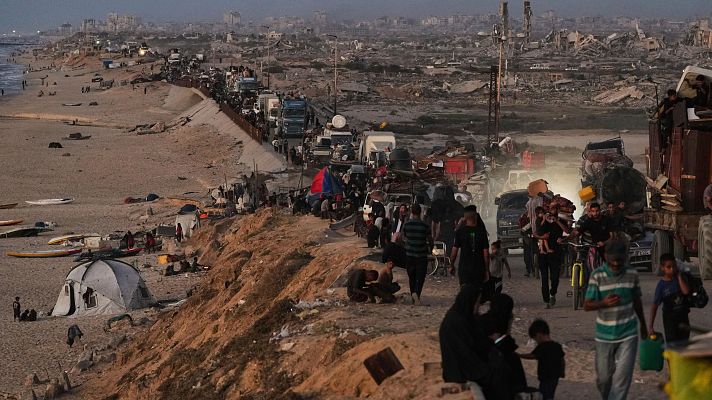 Telediario Matinal - Ciudad de Gaza sufre su segundo día de ofensiva terrestre israelí