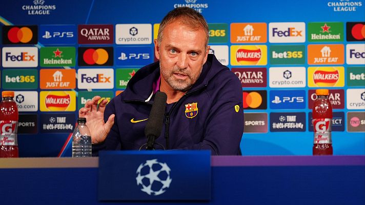 Champions League - Hansi Flick sobre Lamine: "Si vuelve tiene que ser al 100% recuperado".