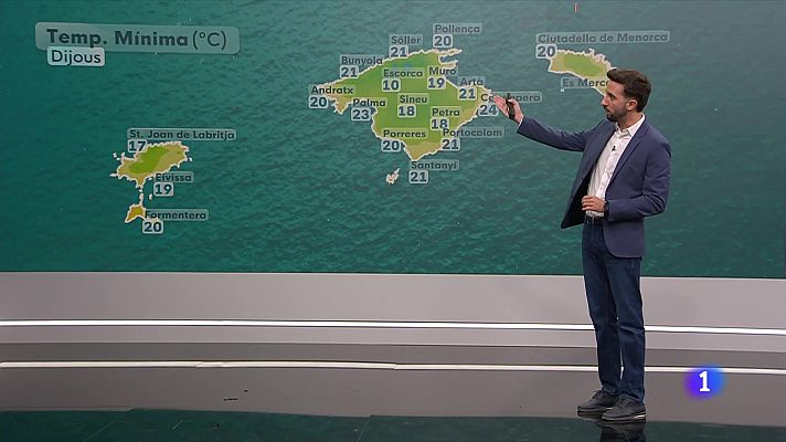 Informatiu Balear - El temps a les Illes Balears - 18/09/25