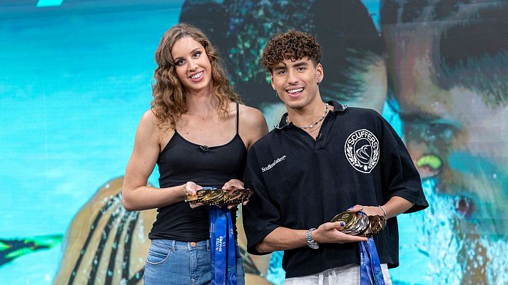 Los Deportes de La1 - Iris Tió y Dennis González lucen sus medallas ganadas a base de esfuerzo, sacrificio y pasión