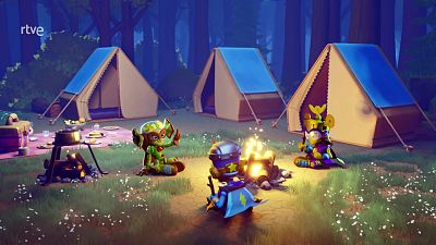 Acampada fantasmal - Superthings | Ver