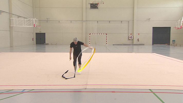 Los Deportes de La1 - Ander Olcoz busca romper barreras en la gimnasia rítmica, el único deporte olímpico sin igualdad de género
