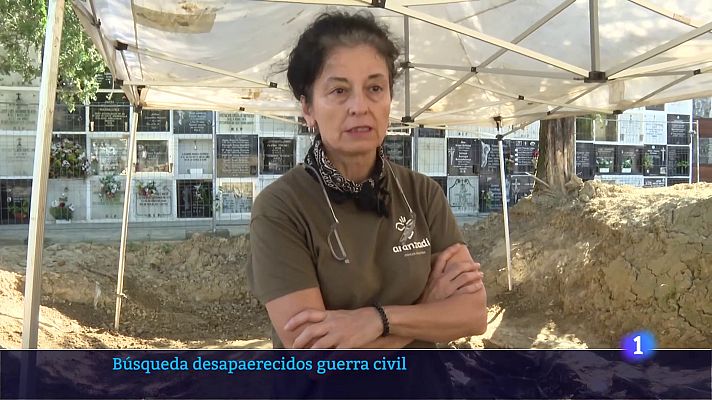 Telenorte - País Vasco - Última fase de exhumación de la fosa de Amorebieta-Etxano (Bizkaia)