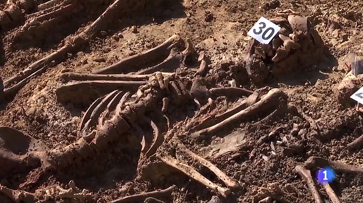 Telenorte - País Vasco - Localizada la mayor fosa común de la guerra civil en Euskadi (Bizkaia)