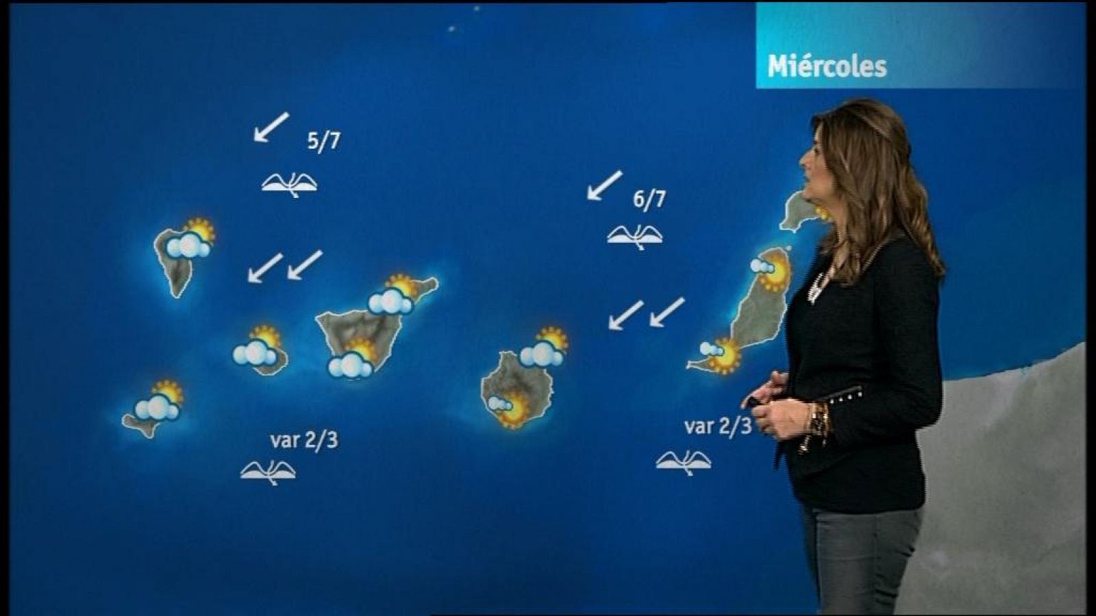 Telecanarias: El tiempo en Canarias 23/01/2013 | RTVE Play