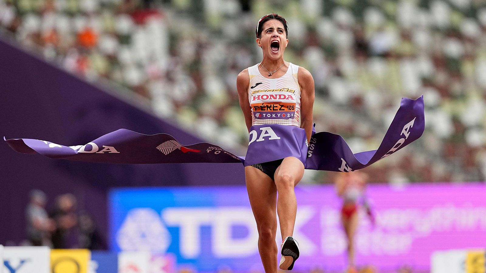 María Pérez se proclama campeona del mundo por cuarta vez - Atletismo | Ver
