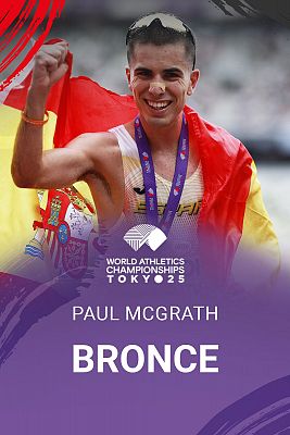 Paul McGrath consigue la medalla de bronce y redondea una jornada histrica para la marcha espaola