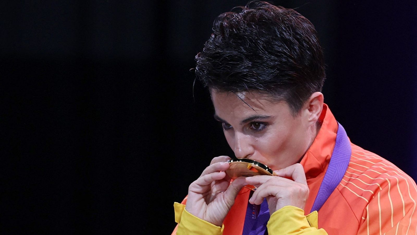 María Pérez recibe el oro de los 20 km marcha del Mundial de Tokio - Atletismo | Ver