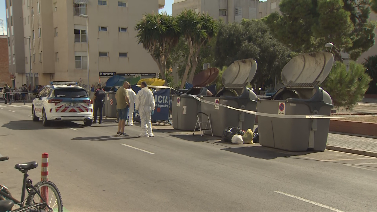 Apareix un cadàver dins una maleta a Vilanova i la Geltrú