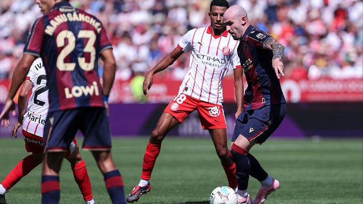 Resúmenes de LaLiga - Girona - Levante: resumen del partido de la 5ª jornada de Primera