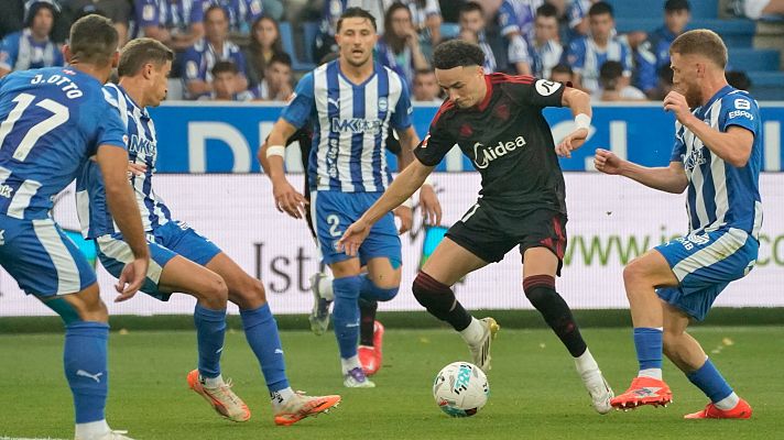 Resúmenes de LaLiga - Alavés - Sevilla: resumen del partido de la 5ª jornada de Primera
