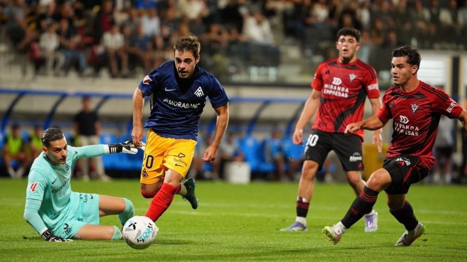 Andorra - Mirandés: resumen del partido de la 6ª jornada de Liga | Ver