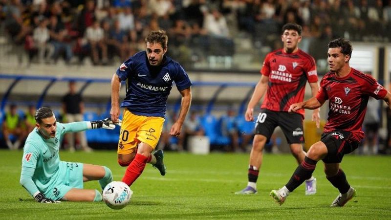 Andorra - Mirands: resumen del partido de la 6 jornada de Liga | Ver