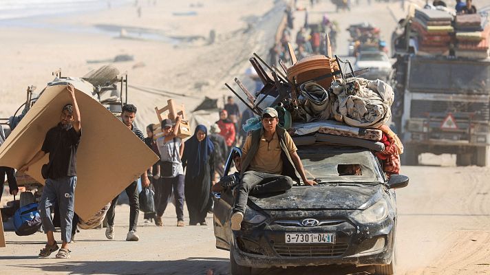 Telediario Fin de Semana - Los influencers del horror: la importancia de los testimonios desde dentro de Gaza