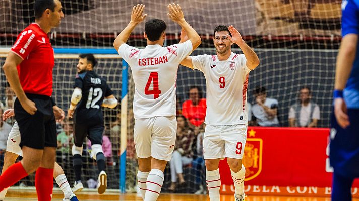 Fútbol Sala - España vuelve a hacer alarde de su efectividad con una nueva goleada ante Armenia