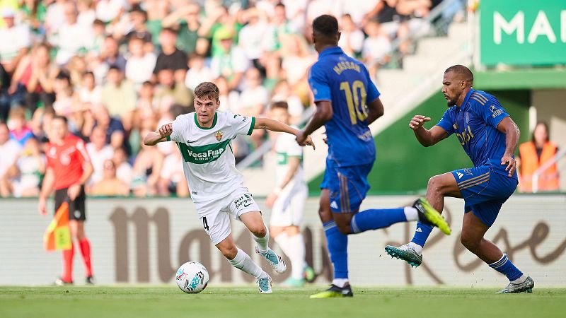Elche - Real Oviedo: resumen del partido de la 5 jornada de Liga | Ver