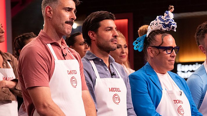 MasterChef Celebrity - Torito le quita el pin de la inmunidad infiel a Alejo Sauras