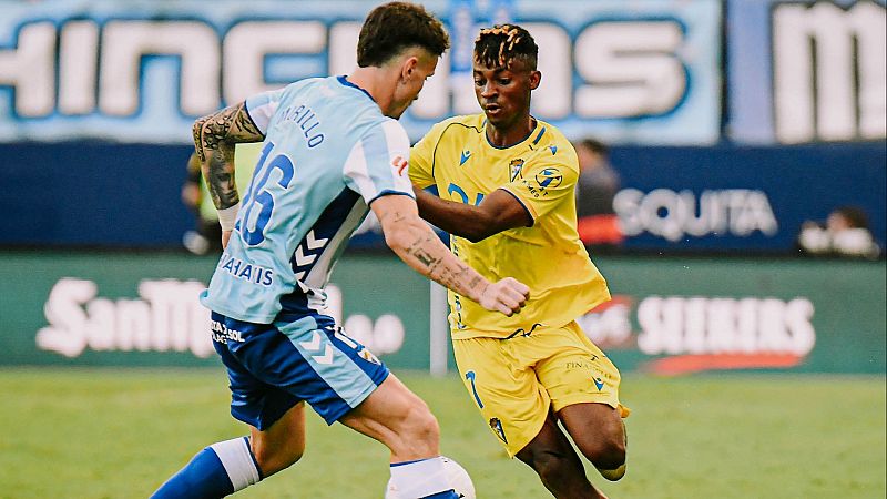 Mlaga - Cdiz: resumen del partido de la 6 jornada de Liga | Segunda | Ver
