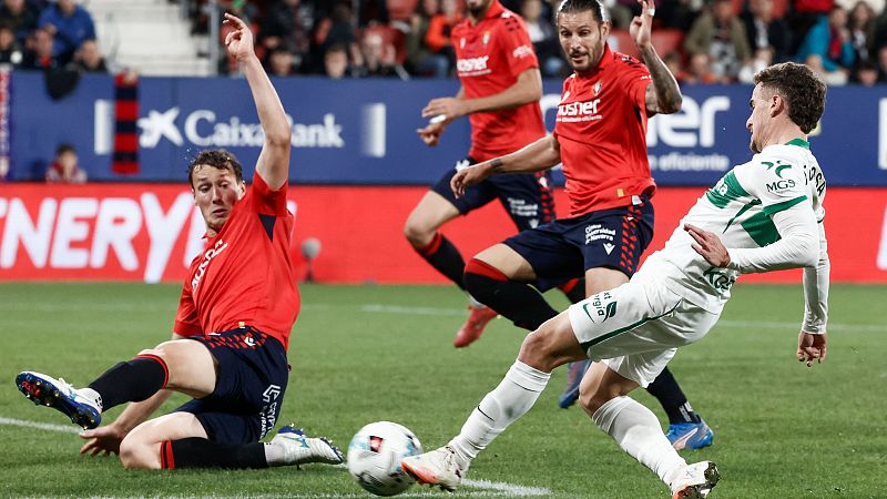 CA Osasuna - Elche CF: resumen del partido 6 jornada | Primera | Ver