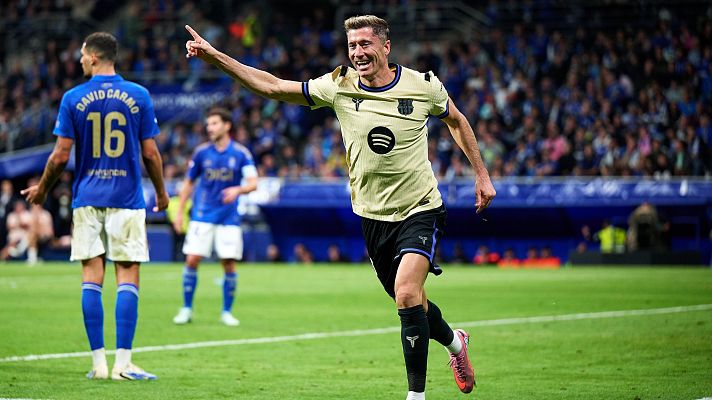 Real Oviedo - Barcelona: resumen del partido 6ª jornada | Primera | Ver