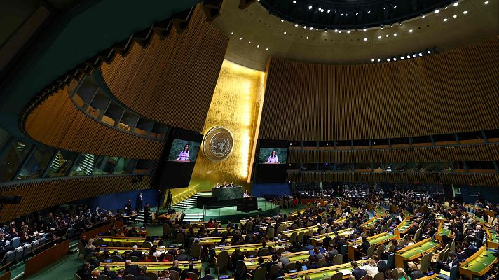 Telediario 2 - El reconocimiento del Estado Palestino: un territorio fragmentado política y geográficamente