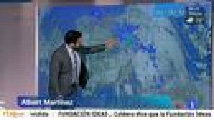 El tiempo - Viento moderado y lluvia para hoy