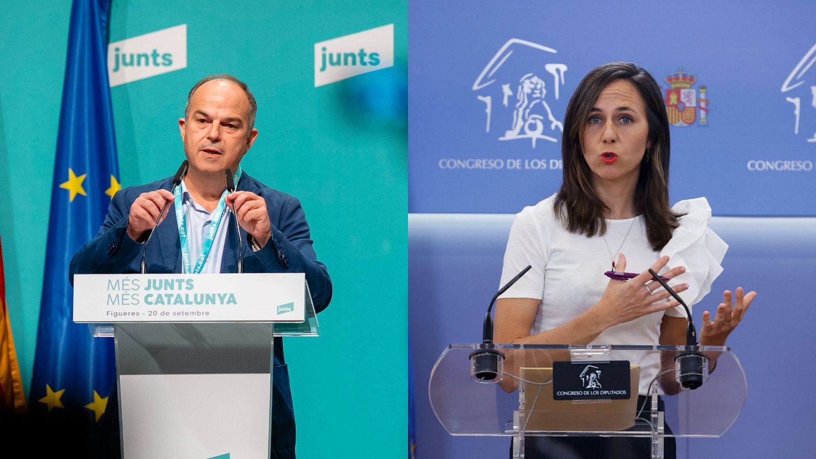 Junts acusa a Podemos de aplicar "un 155" a Cataluña en inmigración | Ver