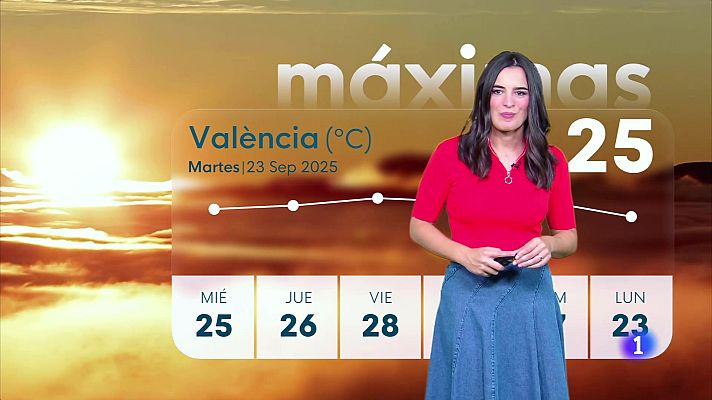 L'informatiu - Comunitat Valenciana - El tiempo en la Comunitat Valenciana 23/09/25