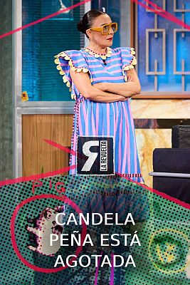 Candela Peña está agotada