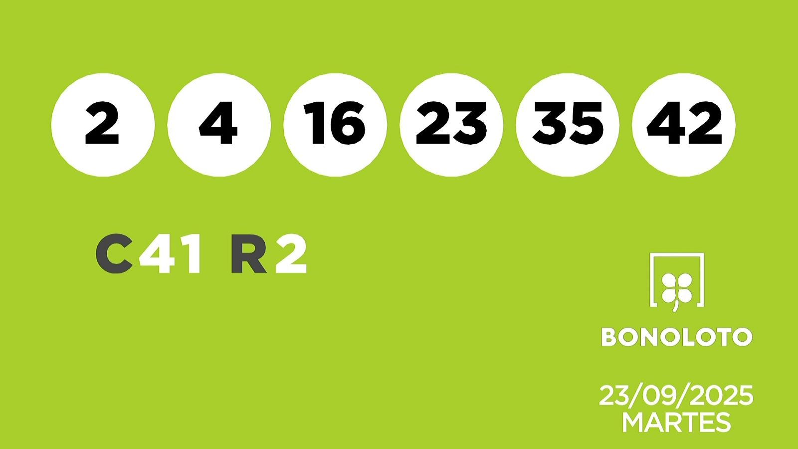 Sorteo de la Lotería Bonoloto y Euromillones del 23/09/2025 - Ver ahora