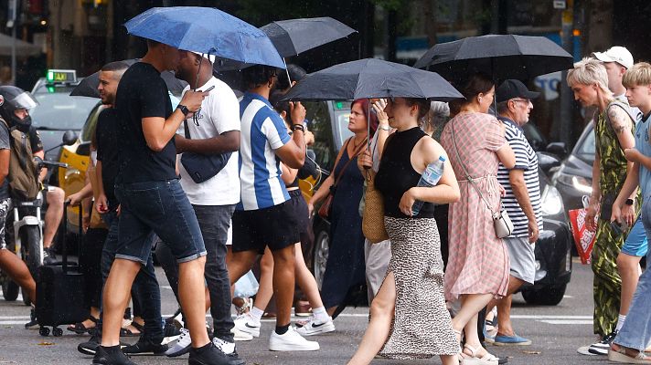 El tiempo - Cataluña y Baleares, en aviso amarillo por lluvias