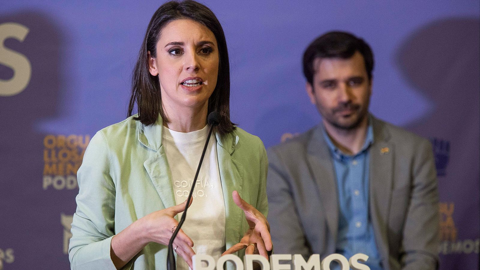 Irene Montero acusa a Junts de "normalizar" los "discursos de odio" - La hora de La 1 | Ver