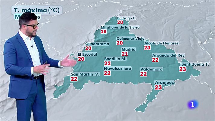Informativo de Madrid - El tiempo en la Comunidad de Madrid -24/09/25
