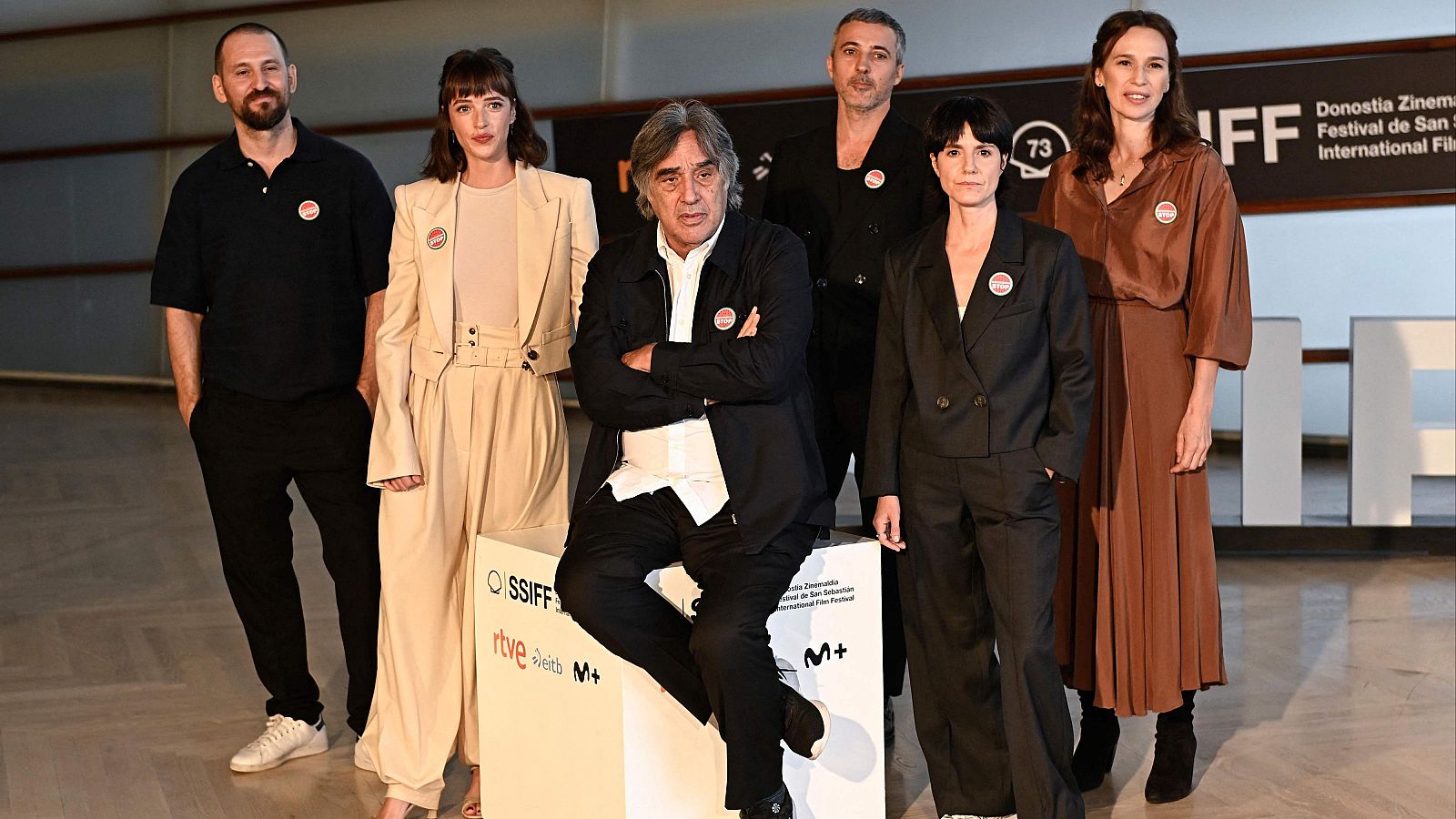 Díaz Yanes presenta 'Un fantasma en la batalla' en San Sebastián | Ver