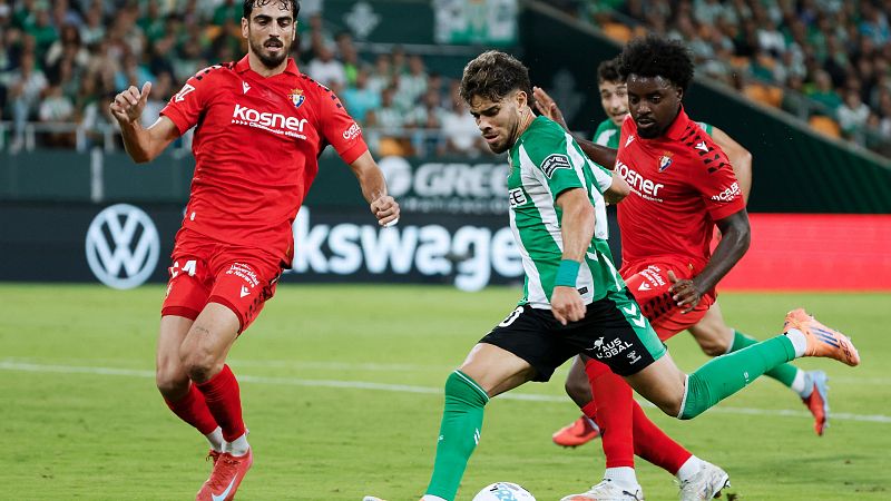Real Betis - CA Osasuna: resumen del partido 7 jornada | Primera | Ver