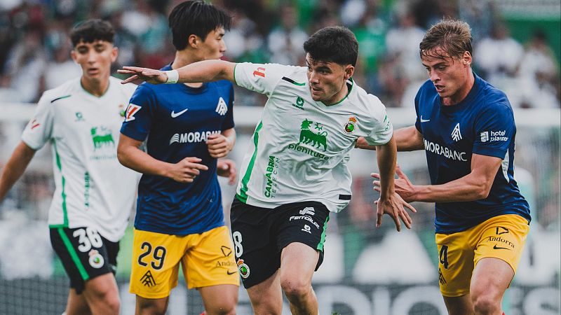 Racing - Andorra: resumen del partido 7 jornada Liga | Segunda | Ver
