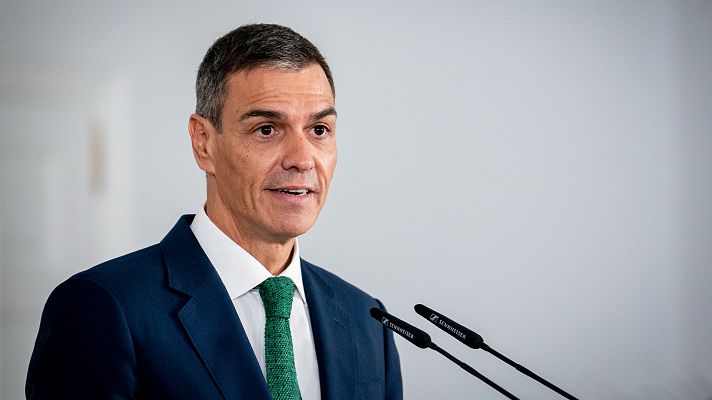 Telediario 2 - Sánchez asegura que su mujer y su hermano "son inocentes"