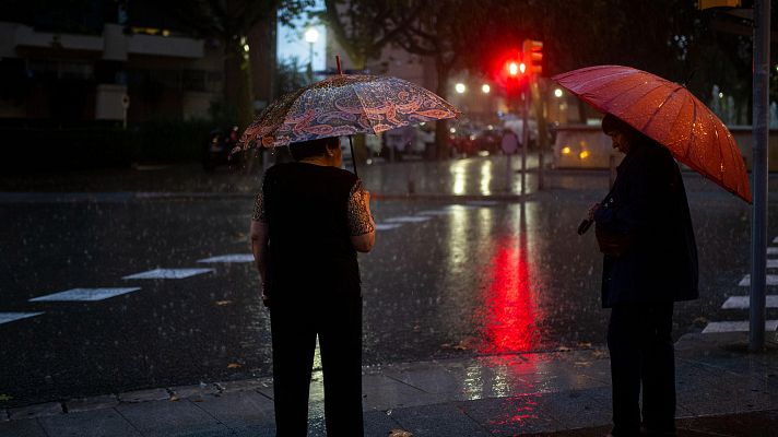 El tiempo - Aviso amarillo por lluvias en Cataluña