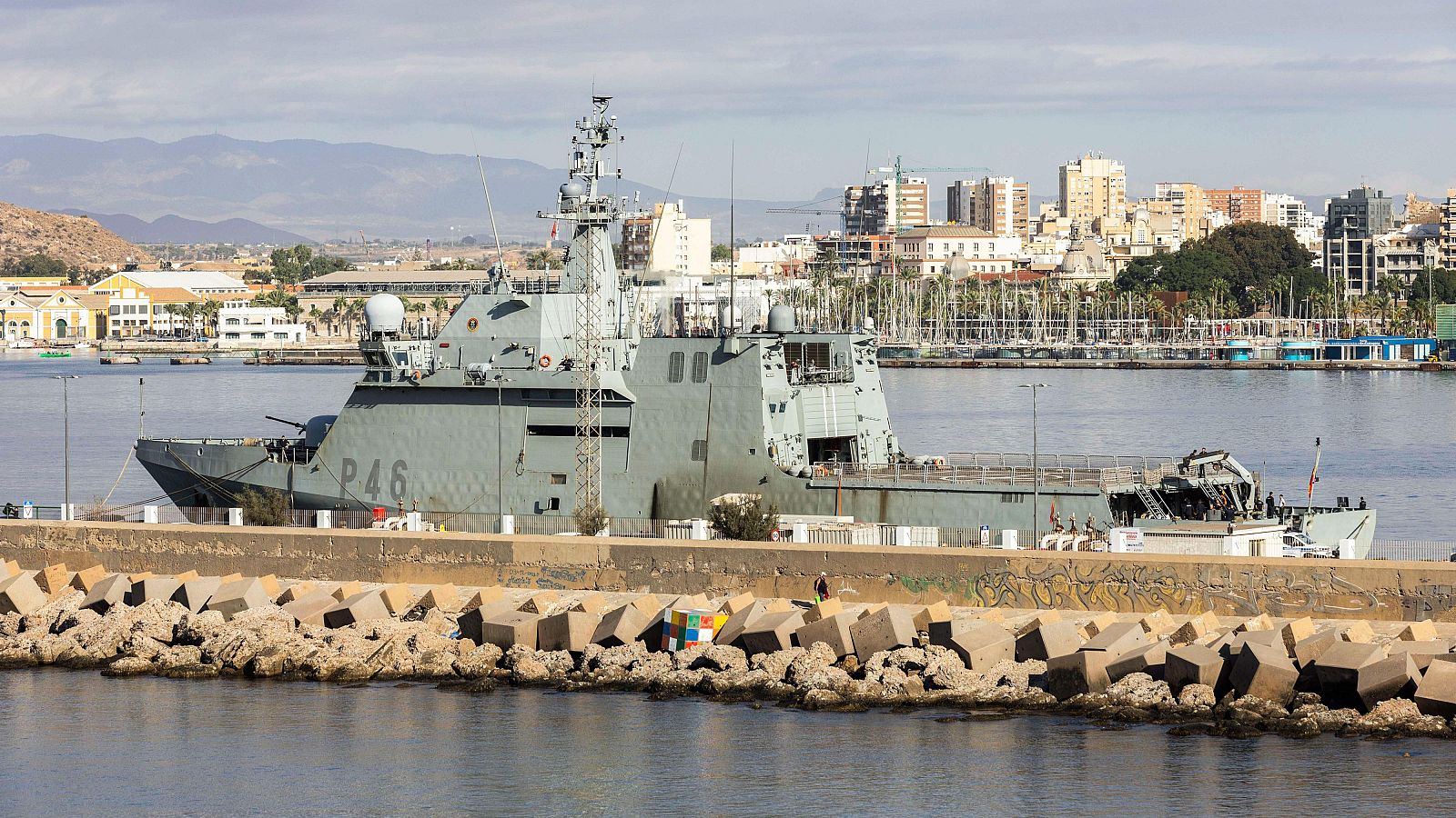 La Armada prepara el buque Furor para partir a proteger la flotilla que va rumbo a Gaza - Modo Digital | Ver