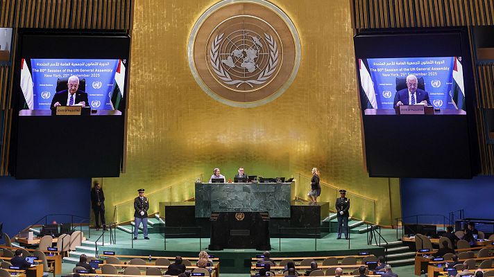Telediario 1 - La ONU cumple ocho décadas con un Consejo de Seguridad paralizado y con el multilateralismo en crisis