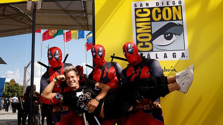 Telediario 2 - Los videojuegos le ganan la partida al papel en la Comic-Con de Málaga