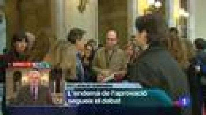 L'Informatiu - Aprovada la declaració, el govern català es planteja avançar cap a una consulta no vinculant