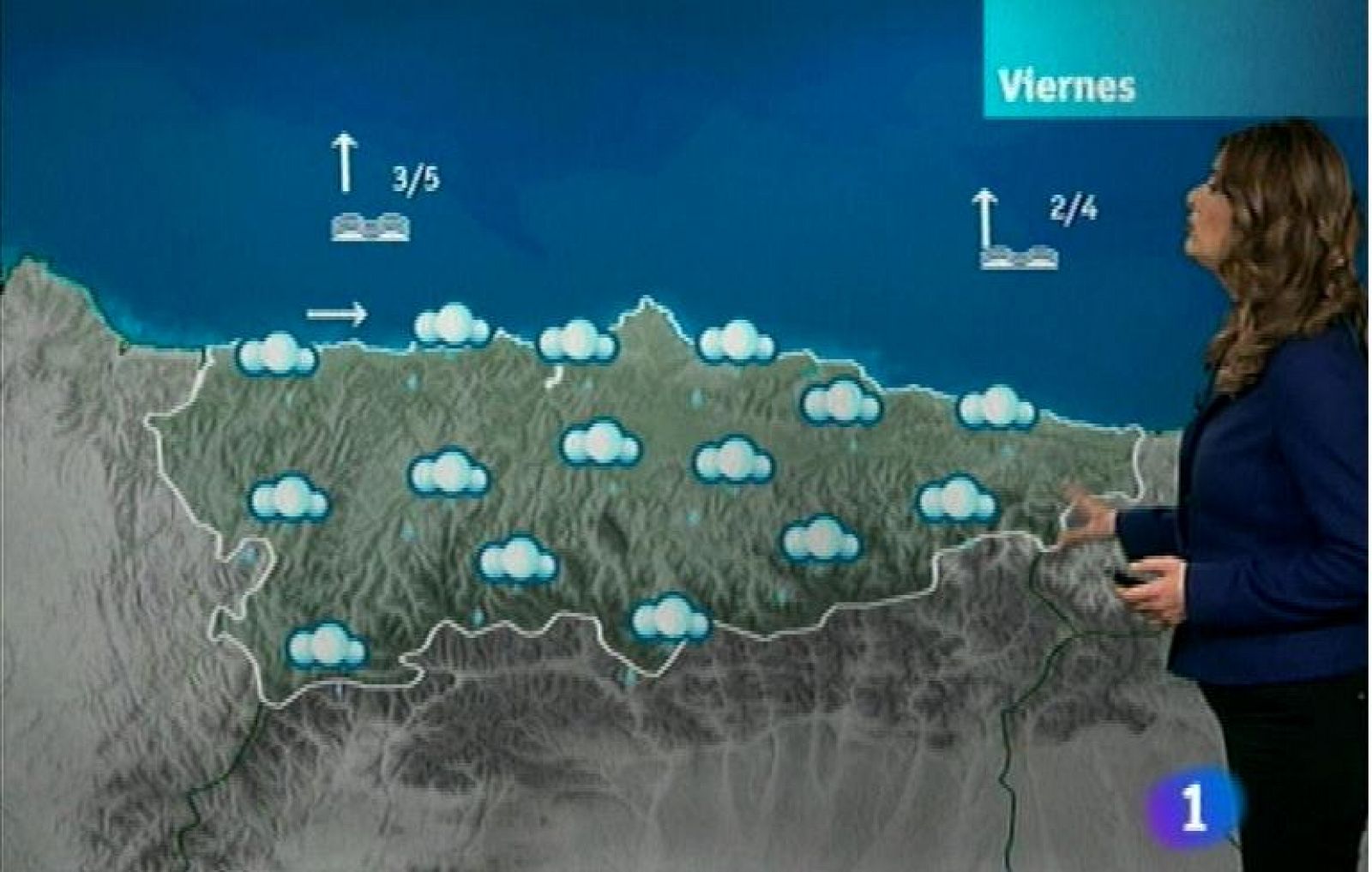 Panorama Regional: El tiempo en Asturias - 24/01/13 | RTVE Play